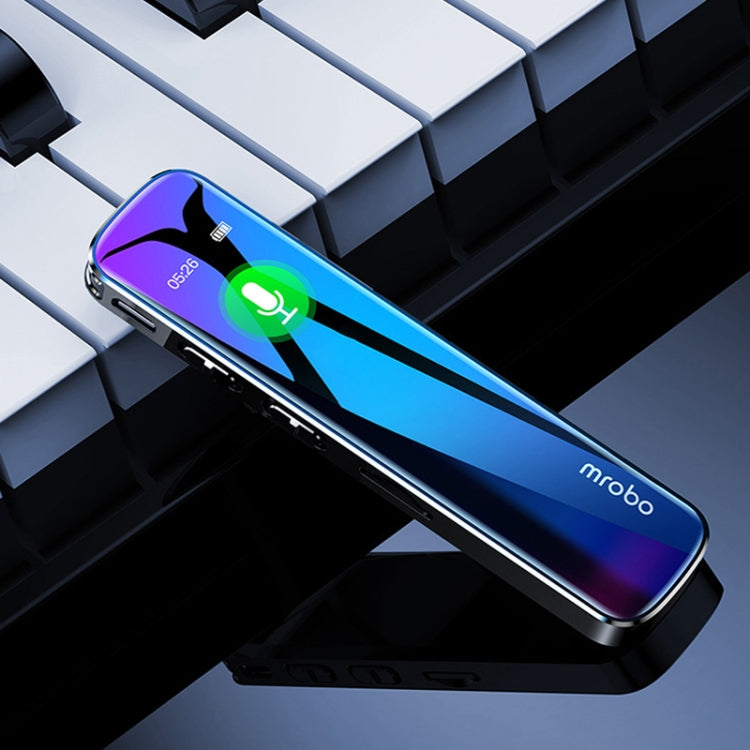 Mrobo RV-19 0.96-inch HD Screen 3D Noise Reduction Recording Pen Music Player, Capacity: 64GB(Black) - Recording Pen by Mrobo | Online Shopping South Africa | PMC TechLife | Buy Now Pay Later Mobicred