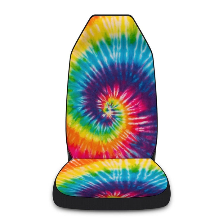 Car Universal Printed Seat Protector Automobile Decoration Supplies, Style: Coloful Swirls - free shipping - PMC TechLife - Order now!