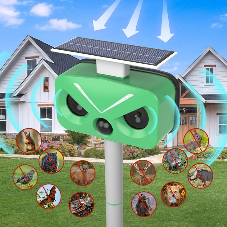 Outdoor Solar Animal Repeller Multi-functional Bird/Cat/Rat Repeller(SJZ028-2) - Outdoor Insect Repellent by PMC TechLife | Online Shopping South Africa | PMC TechLife | Buy Now Pay Later Mobicred
