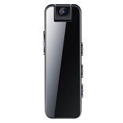 Mrobo D6 1080P Rotating Camera Night Vision Video Recorder With Back Clip, Size: 128GB(Black)