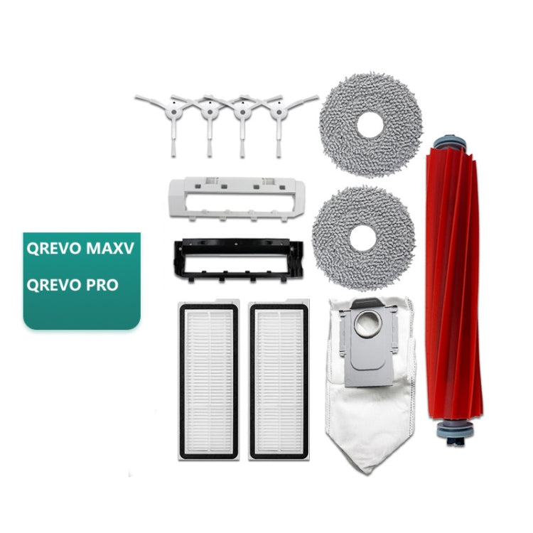 Main Brush Cover White For Roborock Qrevo Pro / Qrevo MaxV Vacuum Robot Accessories - For Roborock Accessories by PMc TechLife | Online Shopping South Africa | PMc TechLife | Buy Now Pay Later Mobicred