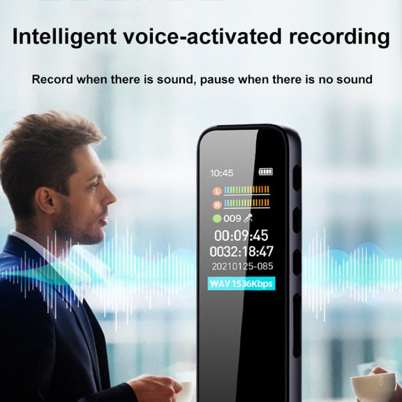 Mrobo RV18 0.96-Inch Color Screen Smart Noise Reduction Recording Pen, Capacity: 32GB(Enhanced)