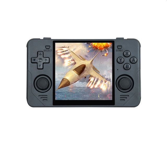 POWKIDDY RGB30  4 Inch IPS Screen Handheld Game Console Built In WIFI＋Bluetooth 16GB+128GB(Black)