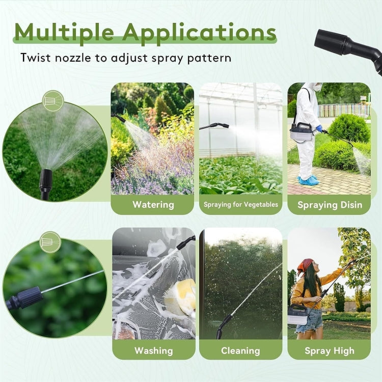 4L Electric Sprayer Agricultural Atomizer Built-In 2000mAh Rechargeable Battery - Watering & Irrigation by PMc TechLife | Online Shopping South Africa | PMc TechLife | Buy Now Pay Later Mobicred