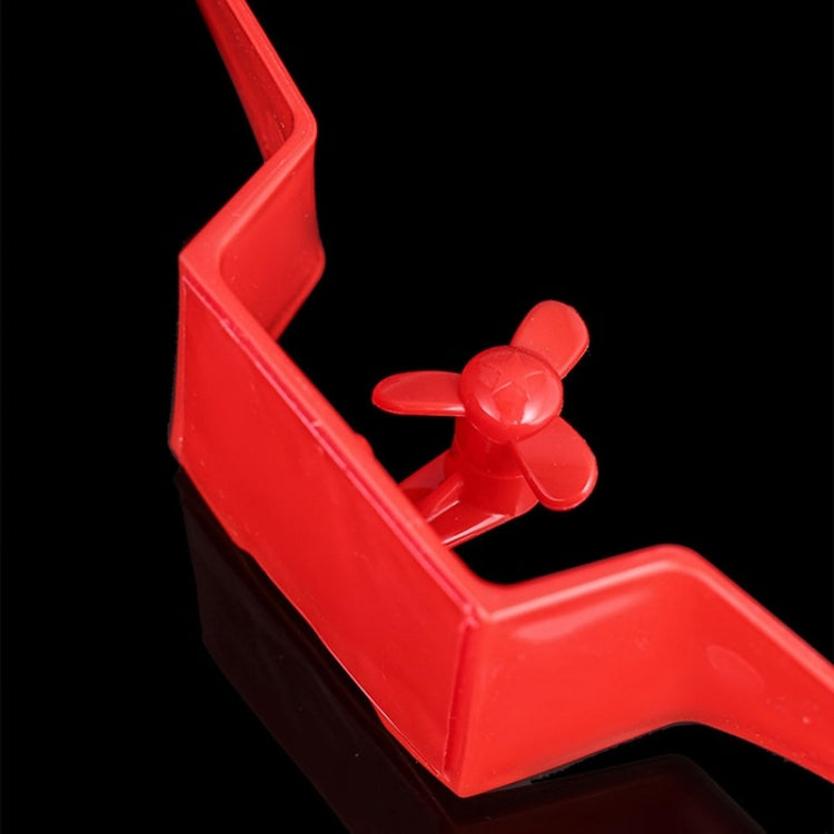 Car Mini Rear Wing Without Punching Decorative Stickers, Color: Red With Wind Leaves - Decorative Strip by PMC TechLife | Online Shopping South Africa | PMC TechLife | Buy Now Pay Later Mobicred