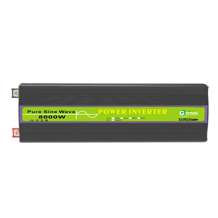 Gurxun 48V-220V 8000W Pure Sine Wave Inverter Car Single Digital Display Voltage Converter - free shipping - PMC TechLife - Order now!