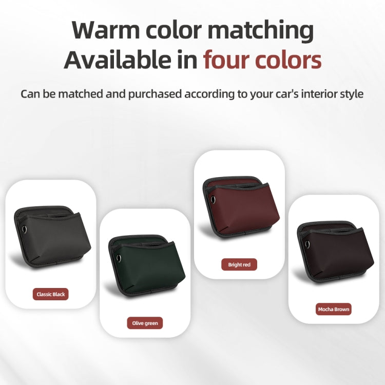 Adhesive Multifunctional Storage Bag for Car Center Console(Black) - Stowing Tidying by PMC TechLife | Online Shopping South Africa | PMC TechLife | Buy Now Pay Later Mobicred