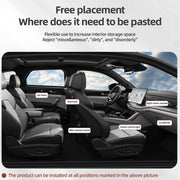 Adhesive Multifunctional Storage Bag for Car Center Console(Black)