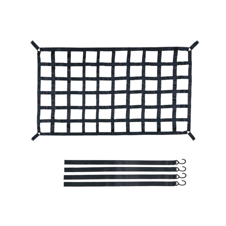 208x127cm Truck Bed Cargo Net Pickup Bed Netting Strap - Stowing Tidying by PMC TechLife | Online Shopping South Africa | PMC TechLife | Buy Now Pay Later Mobicred