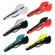 TOSEEK Mountain Bike Saddle Road Bicycle Seat Accessories, Color: Black Yellow