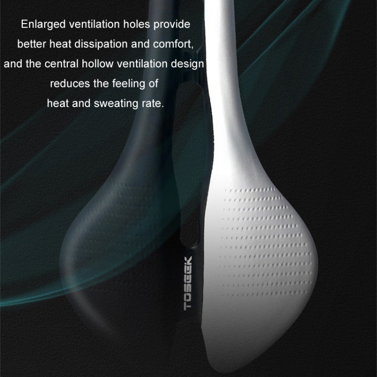 TOSEEK Mountain Bike Saddle Road Bicycle Seat Accessories, Color: Black - Bicycle Saddle by TOSEEK | Online Shopping South Africa | PMC TechLife | Buy Now Pay Later Mobicred