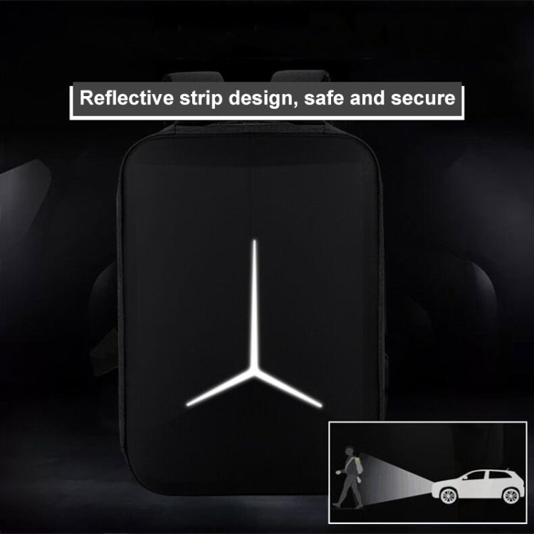 15 inch Multifunctional Waterproof Business Sports Laptop Backpack with USB Port(Pink) - Backpack by PMC Jewellery | Online Shopping South Africa | PMC Jewellery | Buy Now Pay Later Mobicred