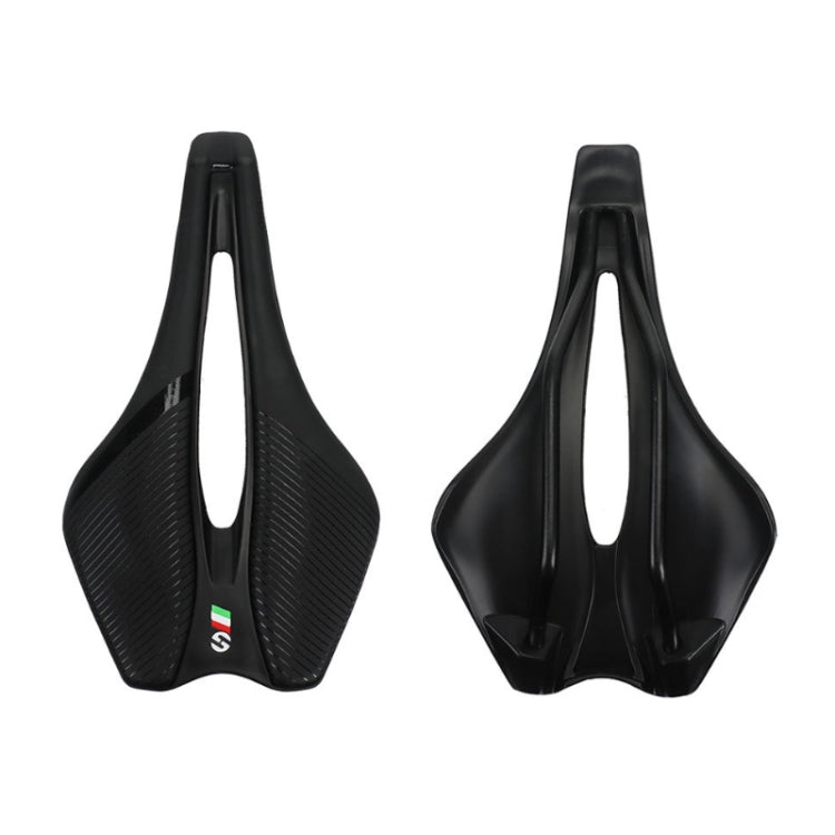 TOSEEK Bicycle Shock-absorbing Comfortable Widened Saddle(Black) - free shipping - PMC Jewellery - Order now!