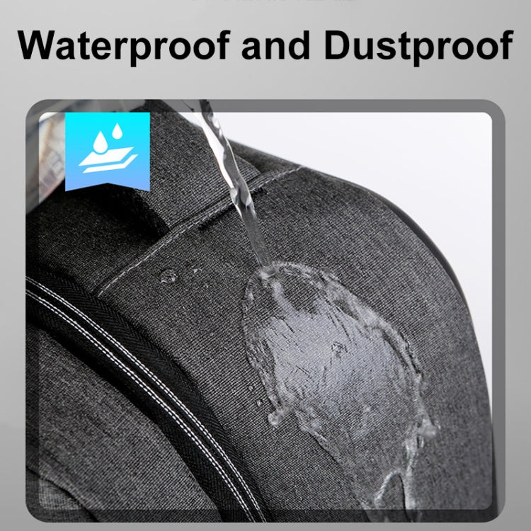 16 inch Large Capacity Password Lock Anti-Theft Laptop Backpack With USB Port(Navy Blue) - Backpack by PMC Jewellery | Online Shopping South Africa | PMC Jewellery | Buy Now Pay Later Mobicred