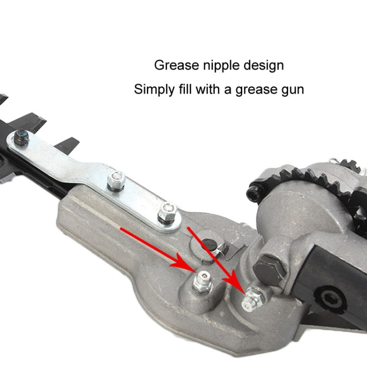 High Branch Shears Hedge Work Trimmer Tall Tree Pruning Tool, Model: 28x9 Teeth Regular