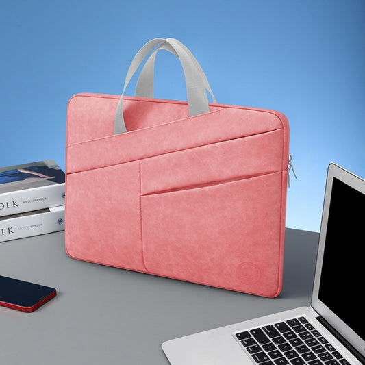 BUBM Portable Computer Bag Notebook Business Travel Bag, Size: 14 inch(Pink) - free shipping - PMC Jewellery - Order now!