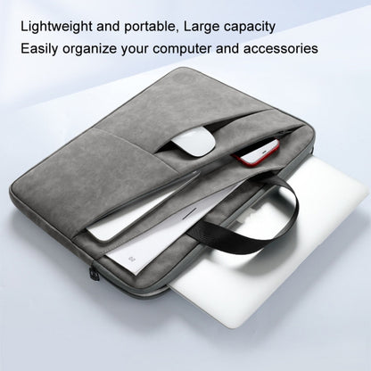 BUBM Portable Computer Bag Notebook Business Travel Bag, Size: 15 inch(Light Gray) - free shipping - PMC Jewellery - Order now!