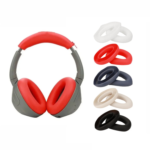 For Sony ULT Wear WH-Ult900N Headset 1pair Silicone Ear Pads Cushion Cover(Black)