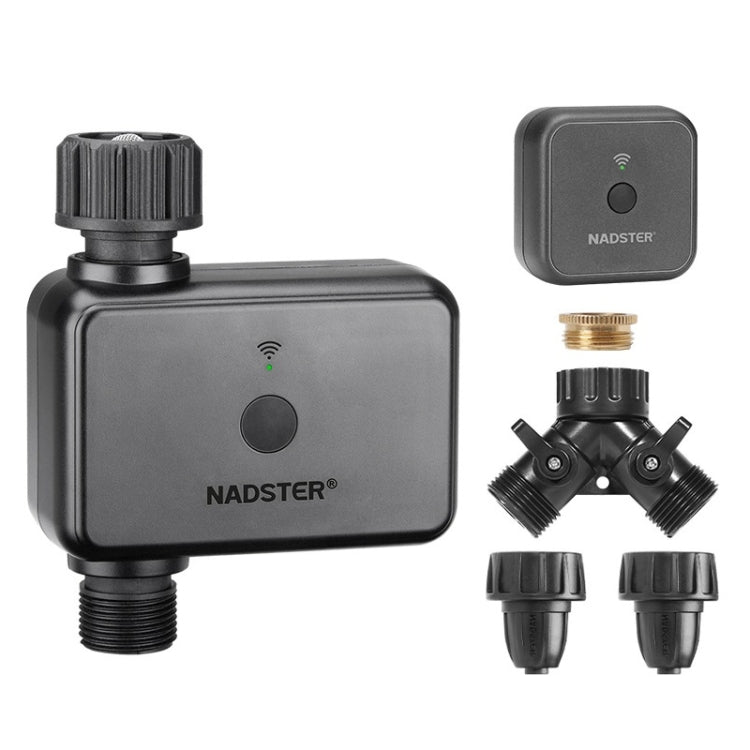 NADSTER US Plug Bluetooth WiFi Remote Automatic Timed Flower Watering Controller, Specification: Dual Outlet - free shipping - PMC Jewellery - Order now!