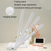 SAD White Noise Phototherapy Lamp Smart Emotional Night Light Music Decompression Therapy Light With Type-C Line+EU Plug