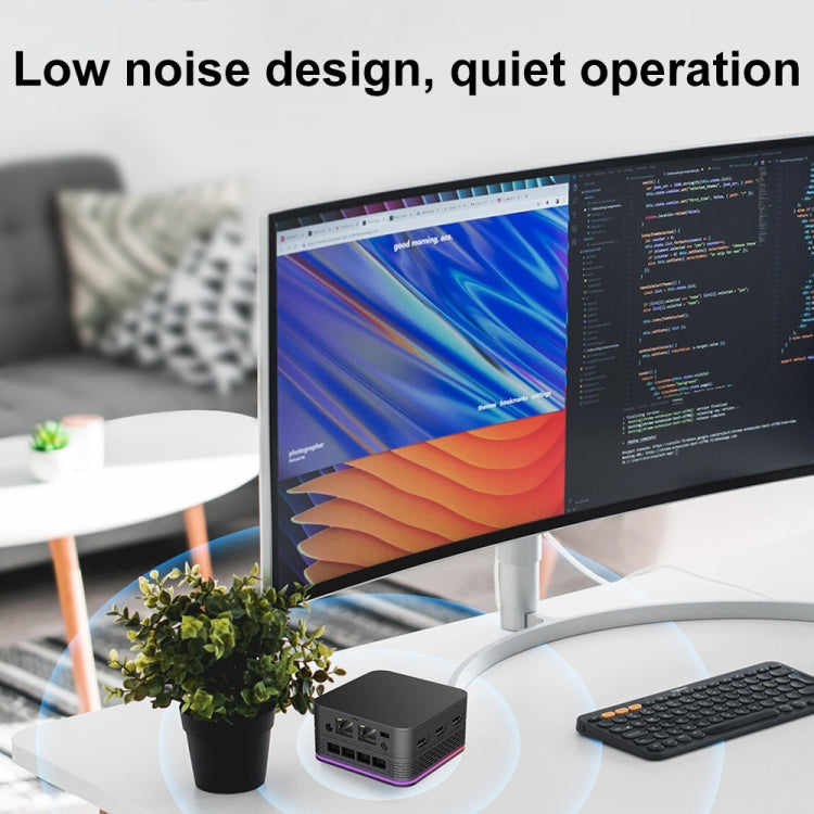 T9 Plus N100 DDR5 16G+256G UK Plug 12th Alder Lake Dual Gigabit LAN+3 HDMI 4K HD Pocket Mini PC - Windows Mini PCs by PMc TechLife | Online Shopping South Africa | PMc TechLife | Buy Now Pay Later Mobicred