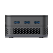 T9 Plus N100 DDR5 8G+0G UK Plug 12th Alder Lake Dual Gigabit LAN+3 HDMI 4K HD Pocket Mini PC