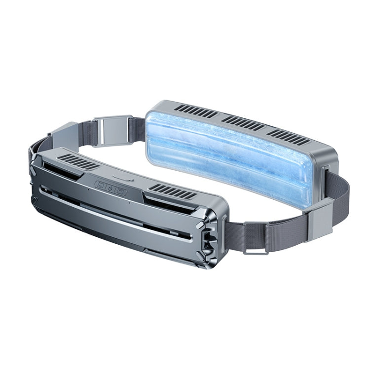 Ice Belt Outdoor Sports Cooling Fan Portable Mini Waist Fan(Dark Sky) - Electric Fans by PMC TechLife | Online Shopping South Africa | PMC TechLife | Buy Now Pay Later Mobicred