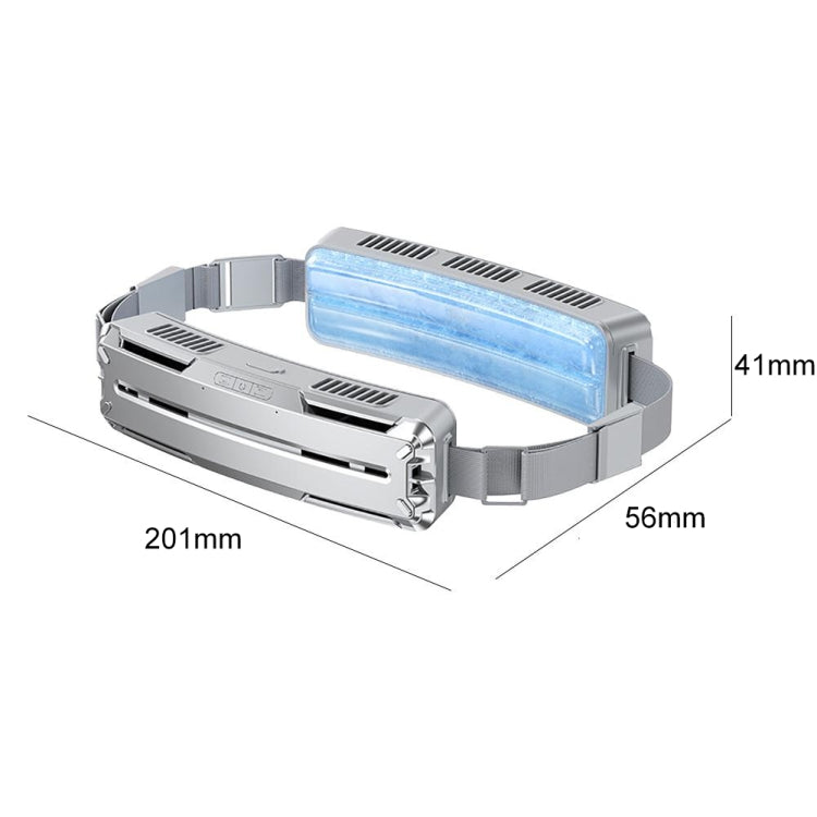 Ice Belt Outdoor Sports Cooling Fan Portable Mini Waist Fan(Dark Sky) - Electric Fans by PMC TechLife | Online Shopping South Africa | PMC TechLife | Buy Now Pay Later Mobicred