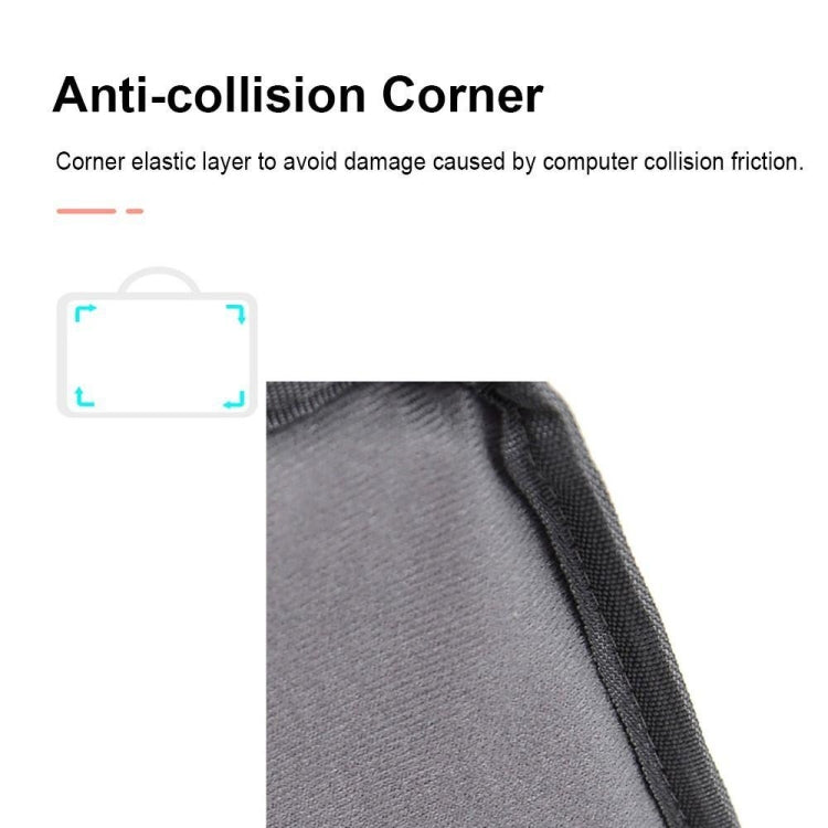 13-14 Inch Portable Laptop Sleeve Bag Travel Carry Case Cover(Blue)