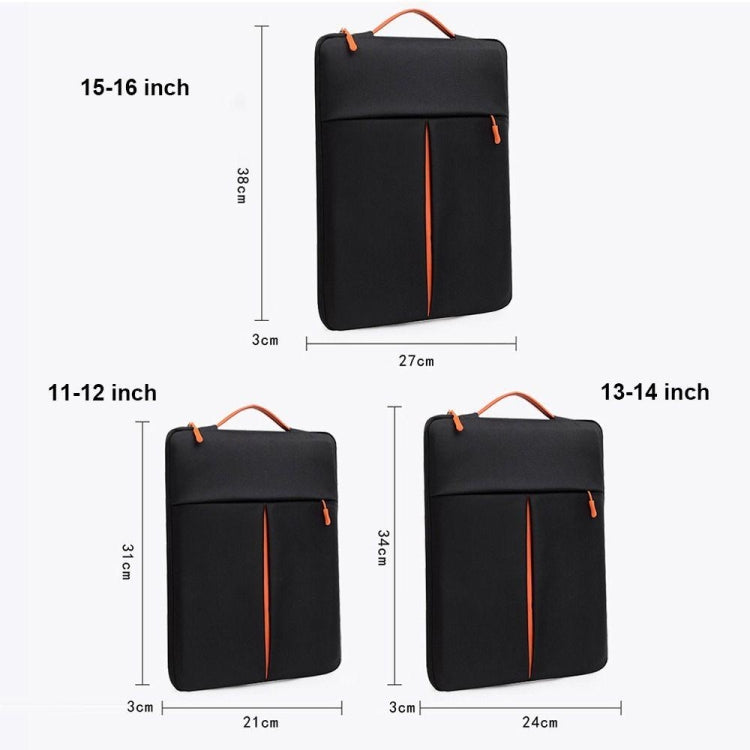 13-14 Inch Portable Laptop Sleeve Bag Travel Carry Case Cover(Blue)