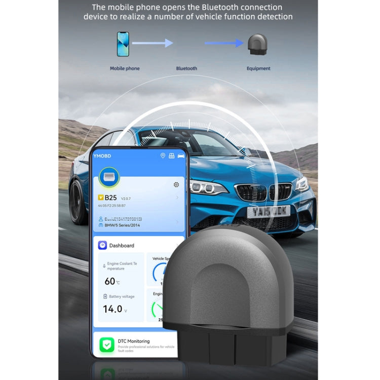 Car Fault Detector OBD Bluetooth Multi-Function Detection - Electronic Test by PMC TechLife | Online Shopping South Africa | PMC TechLife | Buy Now Pay Later Mobicred