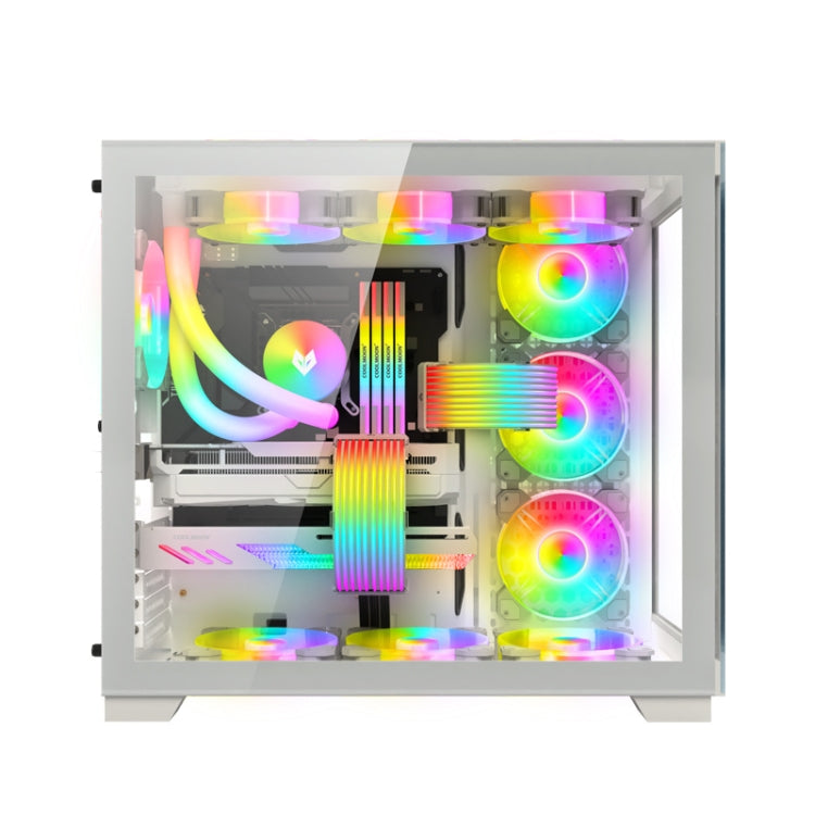 AOSOR Al200 Neon Cable Computer Motherboard Graphics Card Glow Board Power Supply Line Decoration(Black)