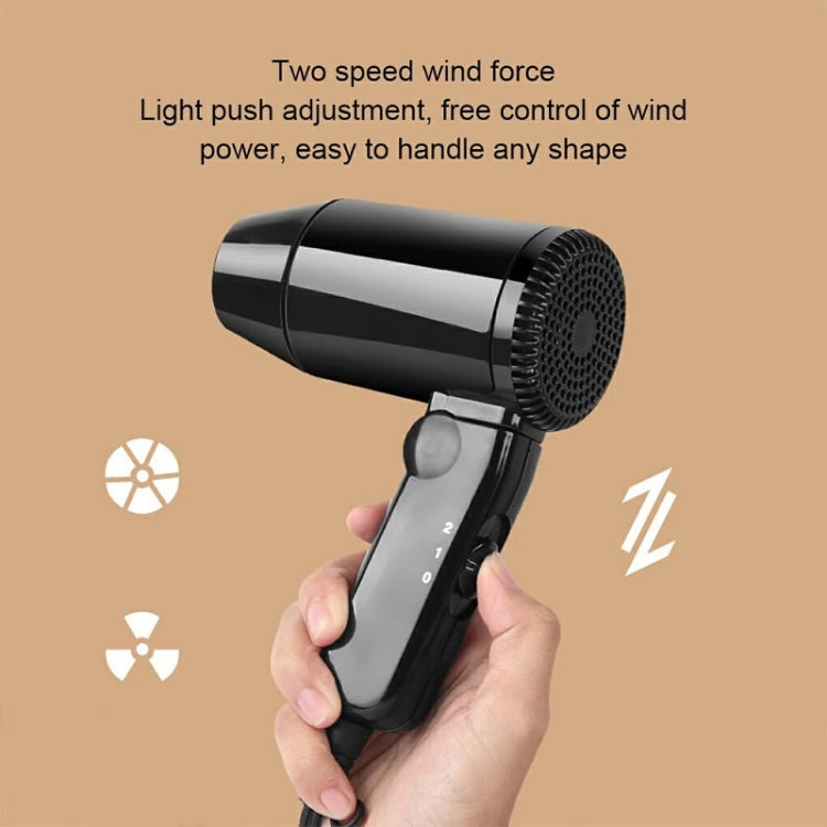 12V Car Outdoor Multi-function Handheld Hair Dryer(Black)