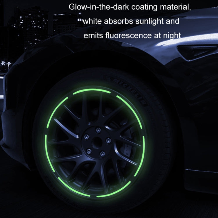 For 2024 Tesla Model 3 Half Hemming Luminous Hubcaps(4pcs/ Set) - Wheels Tires & Parts by PMC TechLife | Online Shopping South Africa | PMC TechLife | Buy Now Pay Later Mobicred
