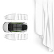 For Tesla Model Y 4pcs White Car Side Window Privacy Sun Protection Curtain - Window Foils & Solar Protection by PMC TechLife | Online Shopping South Africa | PMC TechLife | Buy Now Pay Later Mobicred