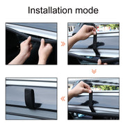 15 Cubic Feet Water-resistant Car Roof Storage Luggage Bag(Black)