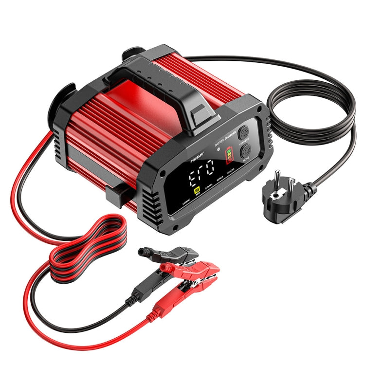 FOXSUR 25A 12V/24V Portable High-Power Car Ship Motorcycle Charger(UK Plug) - free shipping - PMC TechLife - Order now!