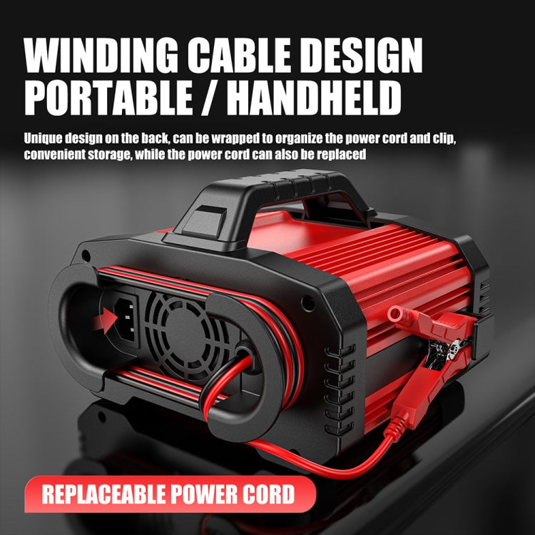 FOXSUR 25A 12V/24V Portable High-Power Car Ship Motorcycle Charger(EU Plug) - free shipping - PMC TechLife - Order now!