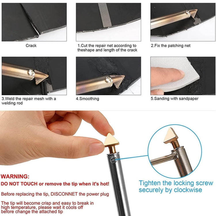 53pcs /Set Plastic Parts Repair Tool Car Bumper Restorating Kit Set, Specification: EU Plug - Hand Tool Sets by PMC TechLife | Online Shopping South Africa | PMC TechLife | Buy Now Pay Later Mobicred