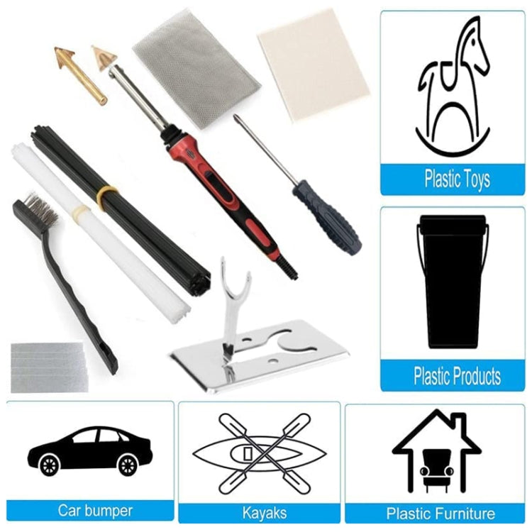 53pcs /Set Plastic Parts Repair Tool Car Bumper Restorating Kit Set, Specification: UK Plug - free shipping - PMC TechLife - Order now!