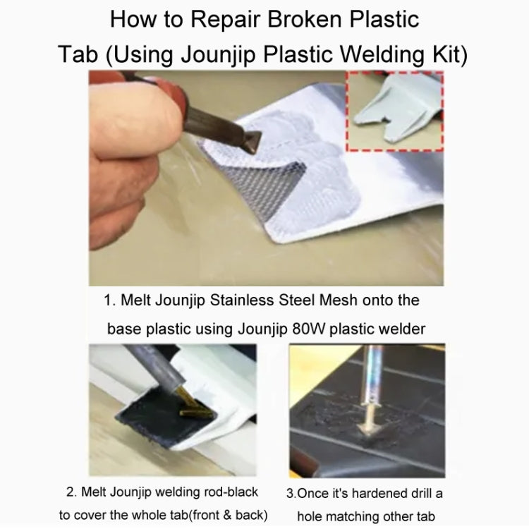 53pcs /Set Plastic Parts Repair Tool Car Bumper Restorating Kit Set, Specification: EU Plug - Hand Tool Sets by PMC TechLife | Online Shopping South Africa | PMC TechLife | Buy Now Pay Later Mobicred