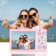 2.8-Inch Display Digital Camera 64MP 4K HD Camcorder With 18x Digital Zoom(Pink) - Video Cameras by PMC TechLife | Online Shopping South Africa | PMC TechLife | Buy Now Pay Later Mobicred