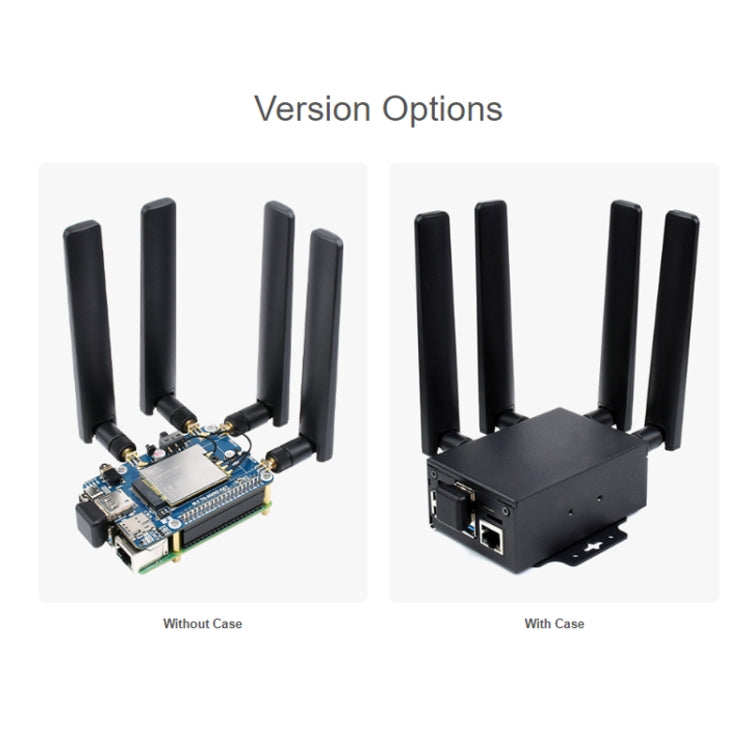 Waveshare SIM8262E-M2 5G HAT For Raspberry Pi, Quad Antennas 5G NSA, 5G/4G/3G Compatible(23254) - free shipping - PMC Jewellery - Order now!