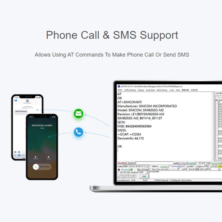 Waveshare SIM8262E-M2 5G HAT For Raspberry Pi, Quad Antennas 5G NSA, 5G/4G/3G Compatible(23254) - free shipping - PMc TechLife - Order now!