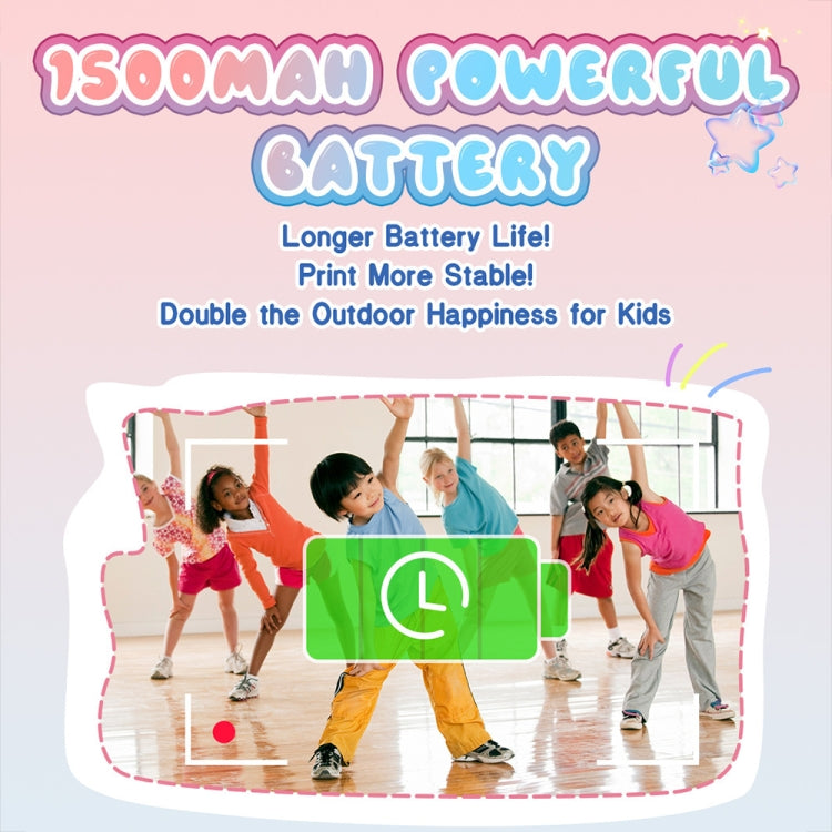M8 2.4-Inch 1080P HD 2400W Pixel Dual-Camera Children Thermal Printing Camera, Color: Pink - Children Cameras by PMC TechLife | Online Shopping South Africa | PMC TechLife | Buy Now Pay Later Mobicred