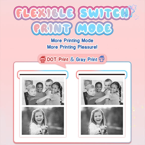 M8 2.4-Inch 1080P HD 2400W Pixel Dual-Camera Children Thermal Printing Camera, Color: Purple