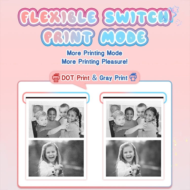 M8 2.4-Inch 1080P HD 2400W Pixel Dual-Camera Children Thermal Printing Camera, Color: Blue+32GB