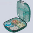 Multi-functional Portable Mini Pill Dispenser Organizer(Transparent Green) - free shipping - PMC TechLife - Order now!