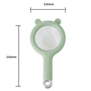 Household Soymilk Strainer Kitchen Juicer Residue Filter(Beige)