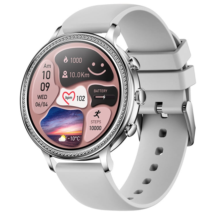 V60 1.39 Inch Health Monitoring Multifunctional Waterproof Bluetooth Call Smart Watch, Color: Silver - Smart Watches by PMC TechLife | Online Shopping South Africa | PMC TechLife | Buy Now Pay Later Mobicred